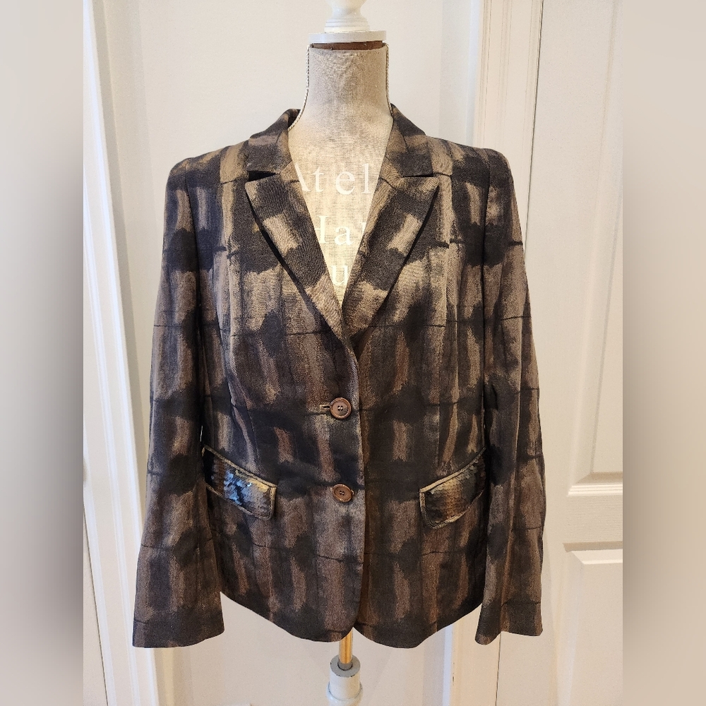 Basler Selection Elegant Women's Patterned Blazer
